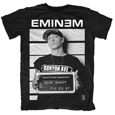Imagen de Rock Off Eminem Arrest Oficial Camiseta para Hombre (XX Large)