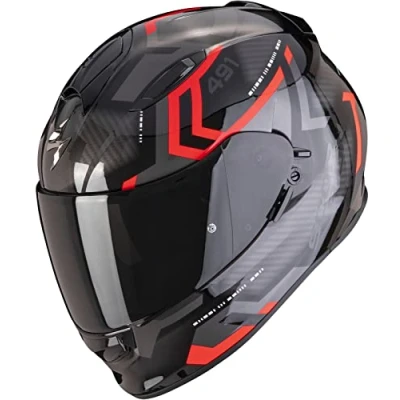 Imagen de Scorpion, Exo 491, Cascos De Motocicleta Completos, Amarillo Negro Neón, L, Admirador Unisex