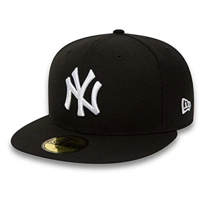 Imagen de New Era York Yankees Cap 59Fifty Basecap Baseball Fitted Kappe MLB Schwarz 7 1/4 58cm (L)
