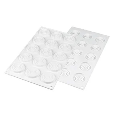Imagen de Silikomart TOURBILLON 9 STAMPO IN SILICONE N.15 45 H 7 MM