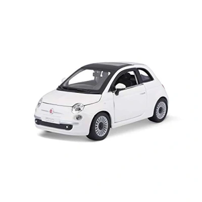 Imagen de GOLIATH B.V. FIAT 500 2007 1:24 90703 Bianc Modelos a Escala, Multicolor