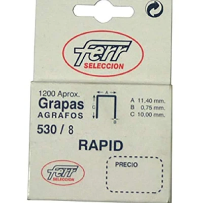 Imagen de Esco 6044H8/5000 Grapas Clavad 8 Mm/5000 Piezas