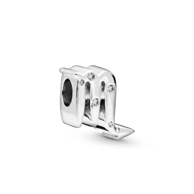 Imagen de Pandora Dije con diseño del signo Escorpio en plata de ley circonitas cúbicas transparentes