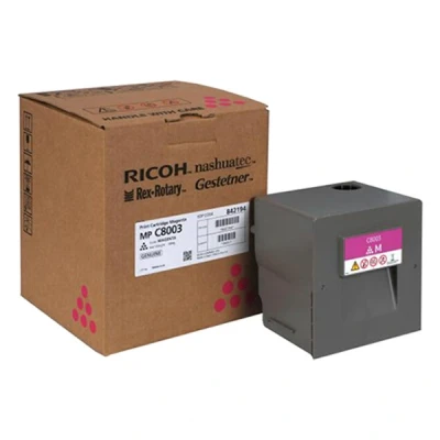 Imagen de Aficio MP C6503 Ricoh C8003 toner 842194 magenta