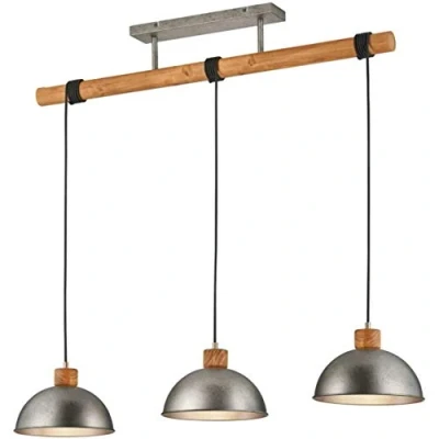 Imagen de Trio Lighting Delhi lámpara Colgante, 42 W, Níquel