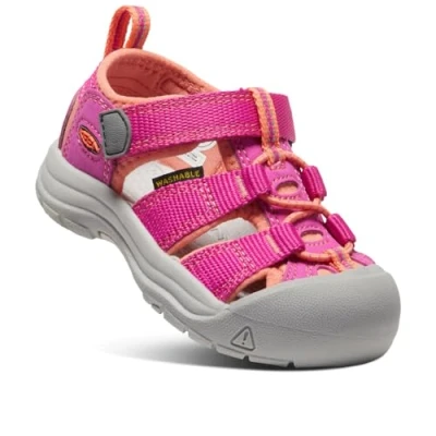 Imagen de KEEN Newport H2 bebé, Sandalias para Unisex Rosa (Very Berry/Fusion Coral), 23 EU