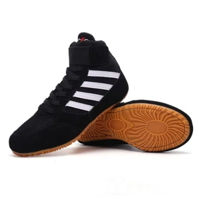 Imagen de Zapatos De Boxeo NiñOs Core Botas Lucha Bajos Transpirables Duraderos Liviablesy Agarre Fuerte para Junior Unisex