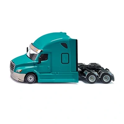 Imagen de SIKU 2717, Freightliner Cascadia, Tractor de juguete, 1:50, Plástico/metal, Azul, Capó abatible, Enganche para combinar con remolques SUPER 1:50