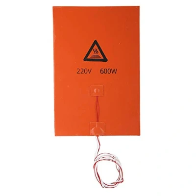 Imagen de Vbestlife Accesorios para impresoras 3D Almohadilla calefactora de Silicona Cama Caliente.(220v 600w, 200 * 300 mm)
