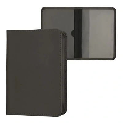 Imagen de kwmobile Funda para permiso de circulación coche cuero sintético Con espacio tarjetas 9.2 x 13 CM doblado polvo piedra