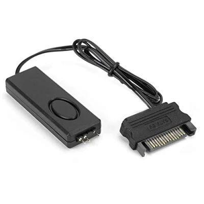 Imagen de Control remoto por RF,control RF Controlador de luz del ventilador Accesorios para PC Symphony ARGB 5 V,clavija negra SATA con conector 3 clavijas Aplicable a equipos ARGB(Negro)