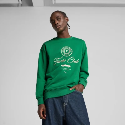 Imagen de Puma Porsche Legacy Crewneck Sudadera, Hombre, Talla: Large, Archive green