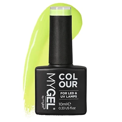 Imagen de MYLEE Esmalte de Uñas en Gel Semipermanente 10 ml [Margarita ] UV/LED Nail Art Manicure Pedicure para Uso Profesional y Doméstico Larga Duración Fácil Aplicar