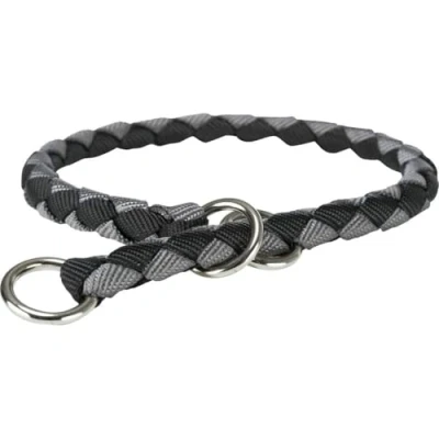Imagen de TRIXIE New Cavo Collar de Entrenamiento Cavo, SM, 3541 cm/ø 12 mm, Negro/Grafito