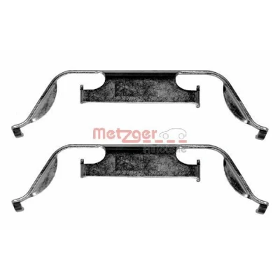 Imagen de METZGER 109 1222 Kit de accesorios, pastillas frenos BMW: X5, 5 Berlina, 7