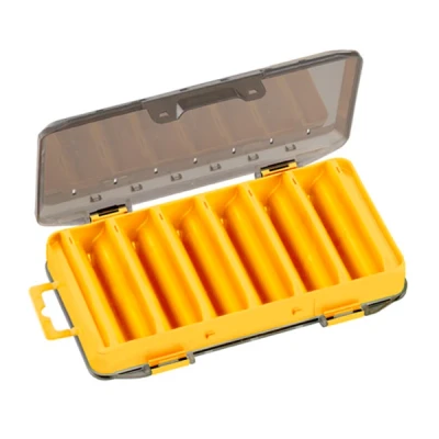 Imagen de Panaro 182 Smoke/Amarillo Fondo Amarillo con Tapa Gris Transparente Caja señuelos
