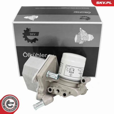 Imagen de ESEN SKV 31SKV338 Radiador de Aceite con filtro FORD: Transit Mk6 Furgoneta, Bus, Mk7 Caja / Chasis, CITROËN: Jumper II Furgoneta
