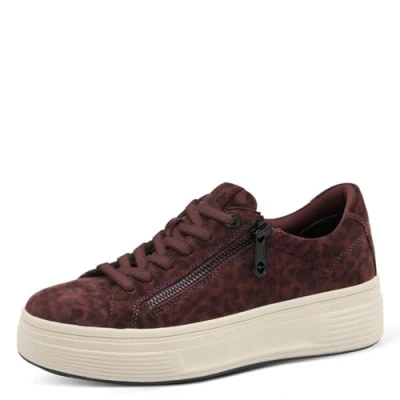 Imagen de Tamaris Zapatillas, Mujer, Talla: 38, Dk red leopard Zapatos