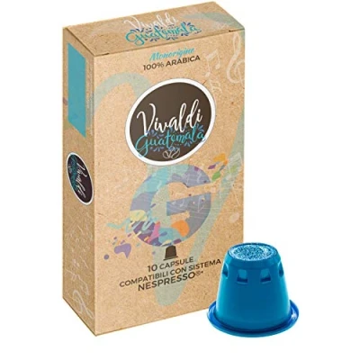 Imagen de Vivaldi Origen Único Guatemala 100% Arábica 100 cápsulas compatibles con Nespresso® *