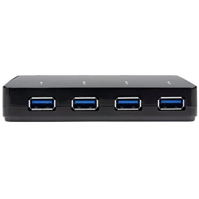 Imagen de Startech.com Concentrador Usb 3.0 De 4 Puertos Ladrón Con Carga Y Sincronización Hub 1 Puerto 2,4a