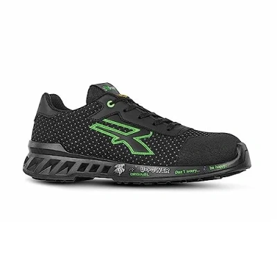 Imagen de U Power RV20054 Linea RED LEVE Modelo STEVE Zapatos de Seguridad, S3 SRC CI ESD, Negro, 42 EU
