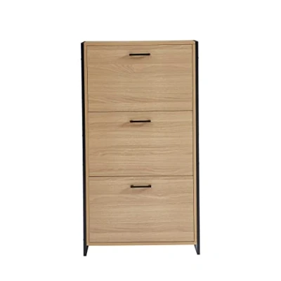 Imagen de BAÏTA Archi Zapatero, aglomerado y Metal, Madera, L63cm