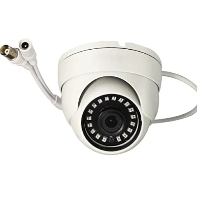 Imagen de WiTi Cámara Cúpula para Interiores 3000TVL AHD 1080P, CCTV de Vigilancia Seguridad Gran Angular con Lente 2,8 mm, Carcasa Metal Sólido y Transmisión Coaxial Salida BNC