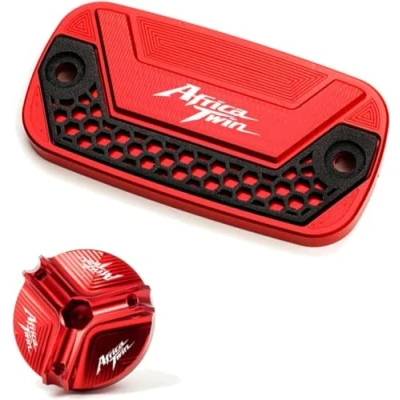 Imagen de para H&amp;Onda Africa Twin 1100 CRF 1000 L CRF1100L CRF1000L Accesorios de Motocicleta Cubierta depósito líquido Frenos Tapa Aceite Motor