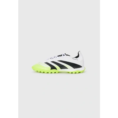 Imagen de adidas Predator League Turf Football Boots, Botas de fútbol Unisex Adulto, Cloud White/Core Black/Lucid Lemon, 41 1/3 EU