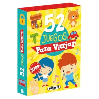 Imagen de 52 juegos para viajar (Barajas de y actividades)