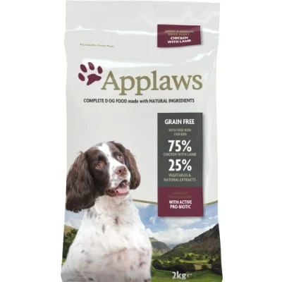 Imagen de Applaws Chicken with Lamb Dry Dog Food for Small and Medium Adult Breeds 1 x 2kg Bag