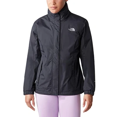 Imagen de THE NORTH FACE Chaqueta Resolve para Mujer de Senderismo Impermeable y Transpirable TNF Black M