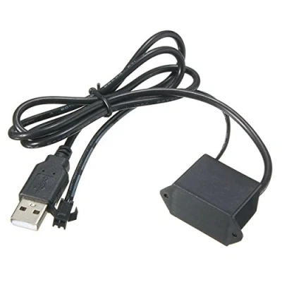 Imagen de MASUNN Controlador del Inversor USB para 1 3 M LED El Alambre Resplandor Neón Flexible Decor DC5V