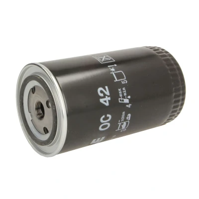 Imagen de MAHLE ORIGINAL OC 42 Filtro de aceite con dos válvulas bloqueo retorno enroscable VOLKSWAGEN: LT 28 35 I Furgón, NISSAN: ATLEON, ECO T