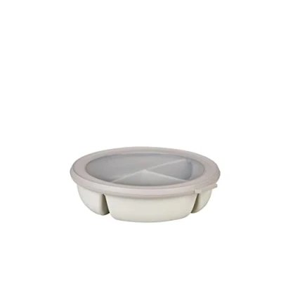 Imagen de Mepal Cuenco Bento 3 compartimentos múltiple Cirqula Caja hermética de almacenamiento alimentos Táper para separar la comida Meal prep containers &amp; recipientes Nordic sage