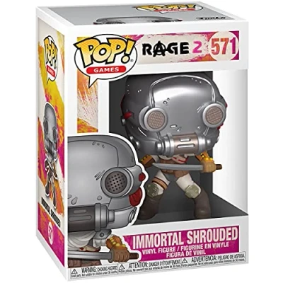 Imagen de Funko Pop Games: Rage 2 Immortal Shroud Collectible Toy, Multicolor (45112) Standard