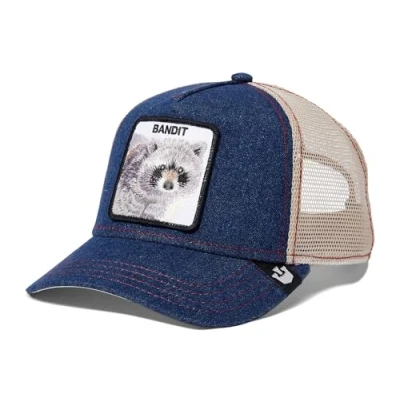 Imagen de Goorin Bros. The Farm Gorra de Malla para Hombre y Mujer béisbol, Trucker Bandit Navy #27181, Talla única