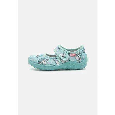 Imagen de Superfit Bonny Pantuflas para niños, Talla: 28, Hellgrün/mehrfarbig Zapatos