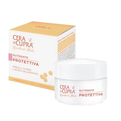 Imagen de Cera di Cupra, Crema Nutriente Protectora, Protege y Brinda una Intensa Comodidad incluso a las Pieles, Ideal tanto por la Mañana como Noche, Made in Italy, Dermatológicamente Probada, 50 ml