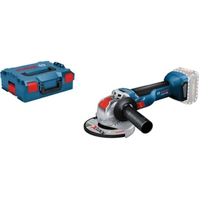 Imagen de Bosch Professional 18V System GWX 10 Amoladora angular a batería (Brushless, X LOCK, Ø 125 mm, 9000 rpm, sin batería, en L BOXX)
