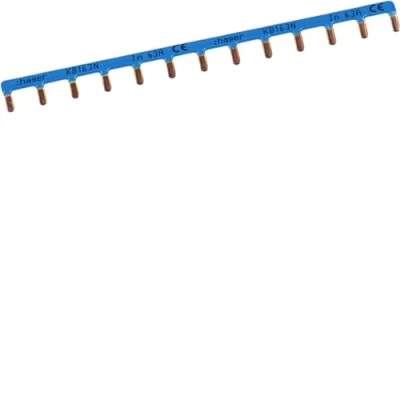 Imagen de Hager KB163N Puente union unipolar 63a azul