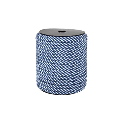 Imagen de Cofan Carrete de cuerda trenzada helicoidal Medidas desde Ø 6 mm hasta 16mm Rollos 50, 100 y 200 metros Color blanco/azul