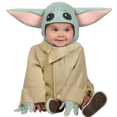 Imagen de disfraz oficial de Rubie&#039;s para niños pequeños Star Wars Disney, infantil, talla 1 a 2 años,Mehrfarbig