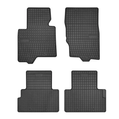 Imagen de FROGUM 547709 Juego de alfombrillas suelo Caucho delante y detrás 4 negro Adaptado INFINITI: FX SUV