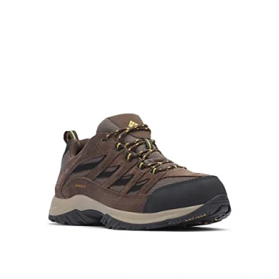 Imagen de Columbia Crestwood Wp, Zapatillas de trekking Hombre, Mud/Squash, 41.5 EU