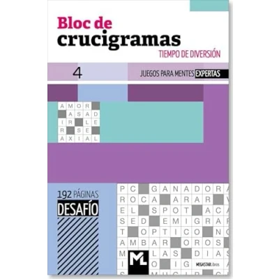 Imagen de BLOC DE CRUCIGRAMAS DESAFIO 04 (TIEMPO DIVERSION)