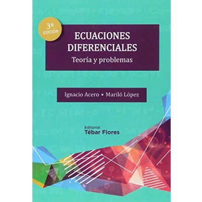 Imagen de Ecuaciones diferenciales. Teoría y problemas (3ª ED) (SIN COLECCION)