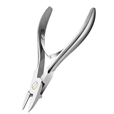 Imagen de FERYES Clippers per unghie dei piedi incarniti con lama diritta Strumento podologico forgiato a mano Pinze in acciaio tagliare le spesse modo professionale