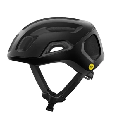 Imagen de POC Ventral Air MIPS Casco de Bicicleta, Unisex Adulto, Uranium Black Matt, L (56 61cm)
