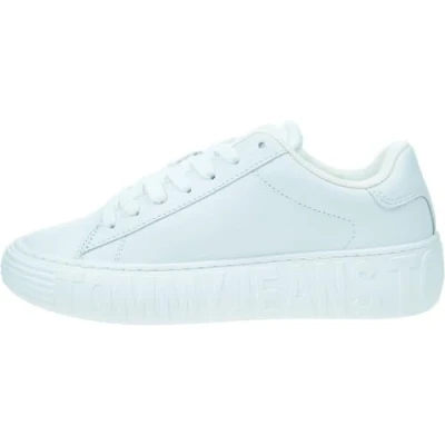 Imagen de Tommy Jeans Zapatillas para Mujer Sneaker con Suela Cupsole, Blanco (White), 41